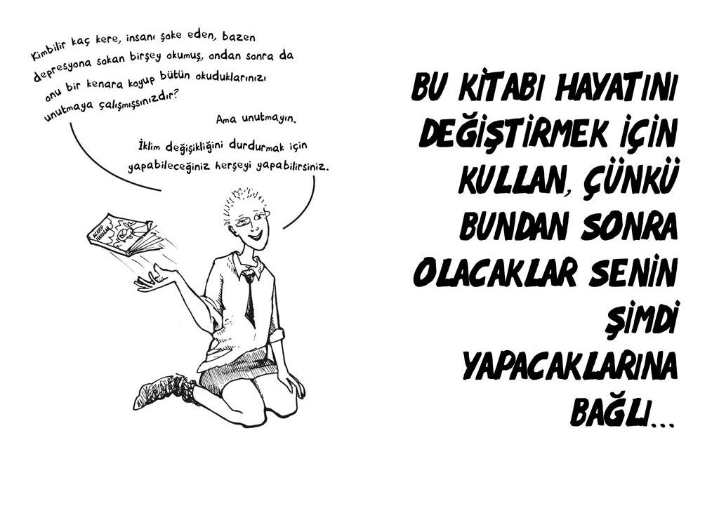 Acayip Havalar Kapak Arkası: “İklim değişikliği hakkında bilmek istemediğiniz ama muhtemelen öğrenmek zorunda olduğunuz herşey.”